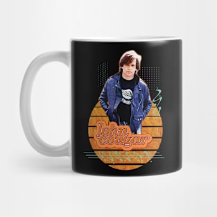 John cougar \\ Retro Art Mug